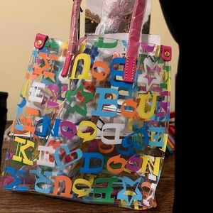 Dooney & Bourke Clear Bag and matching Umbrella